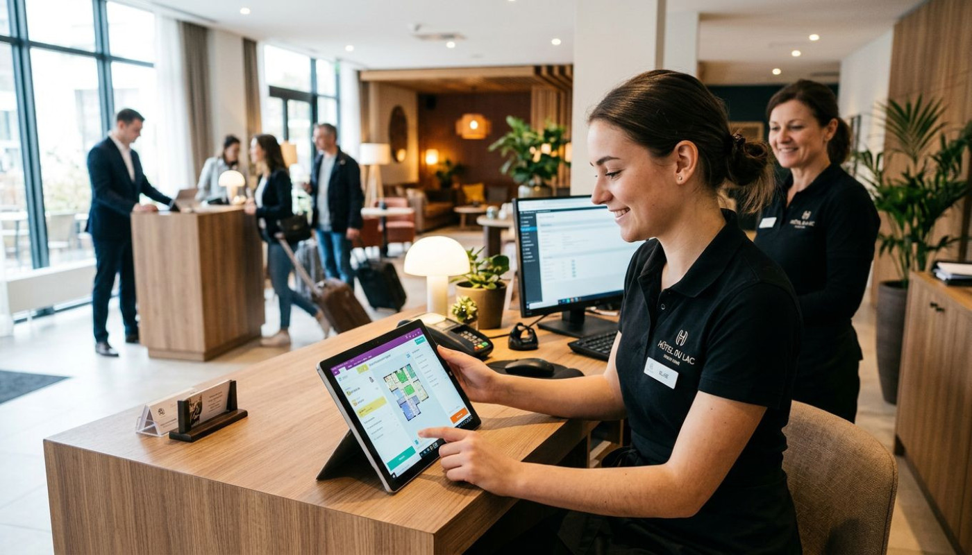 Comment la technologie transforme-t-elle la formation en hôtellerie ?