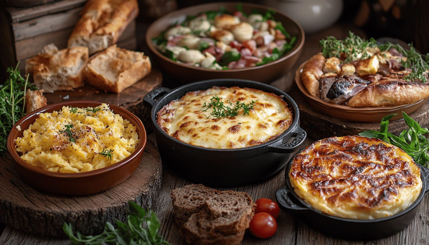 Créer un menu complet avec des recettes françaises traditionnelles